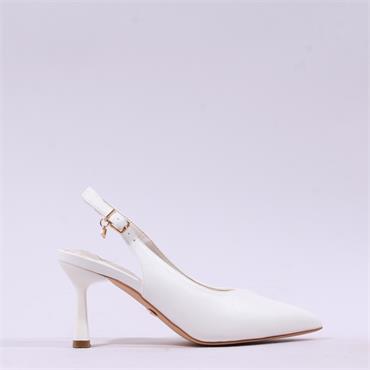 Una Healy Escapade Slingback High Heel - White